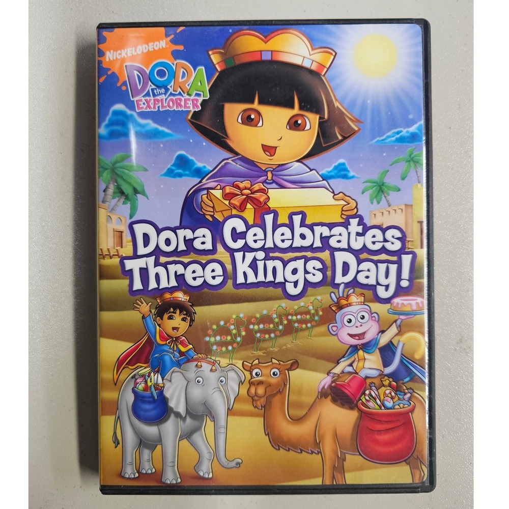 Dora the Explorer Celebrates Three Kings Day DVD 2008 Nick Jr 97368923041